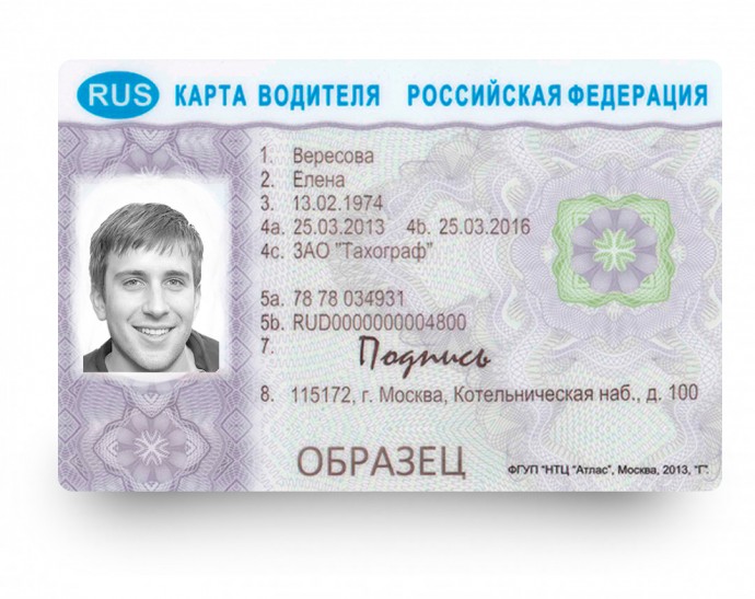 Карта СКЗИ